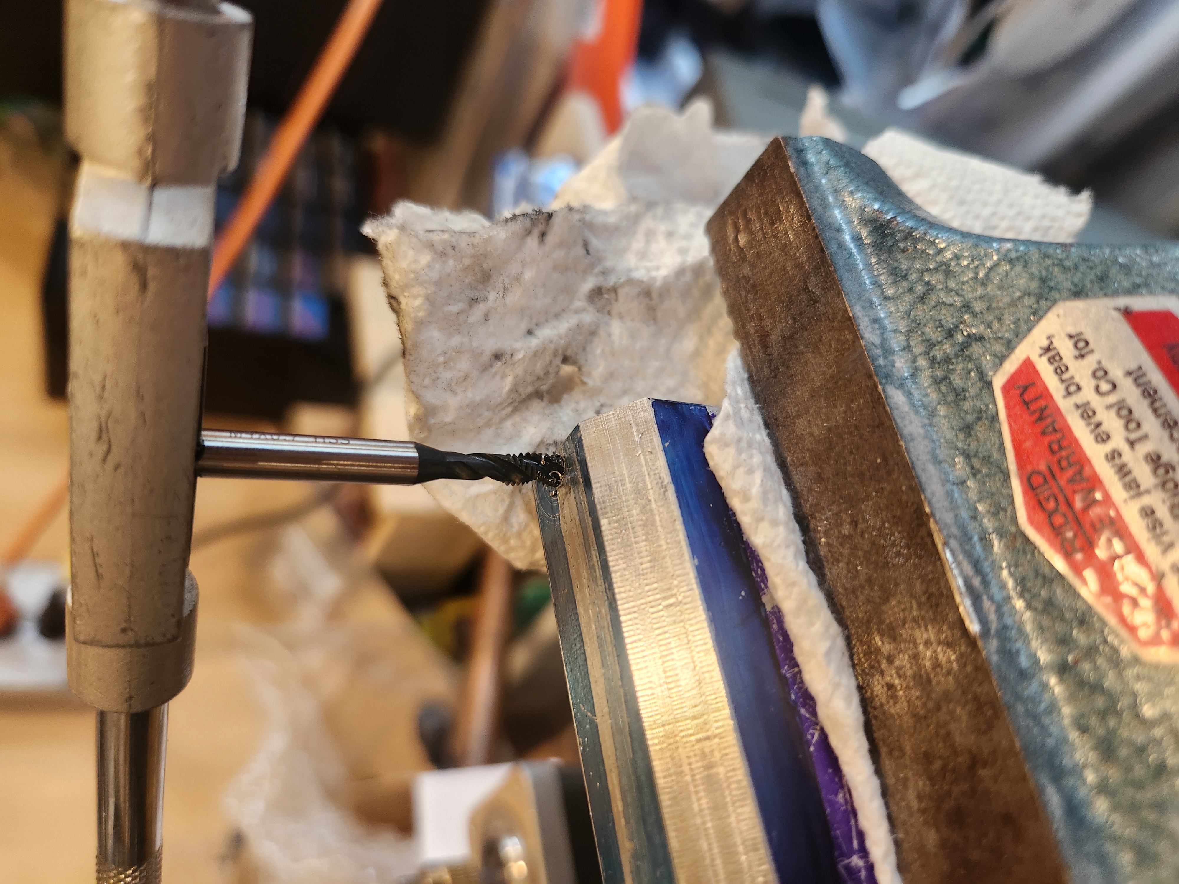 Cutting bearing seats and drilling main hole